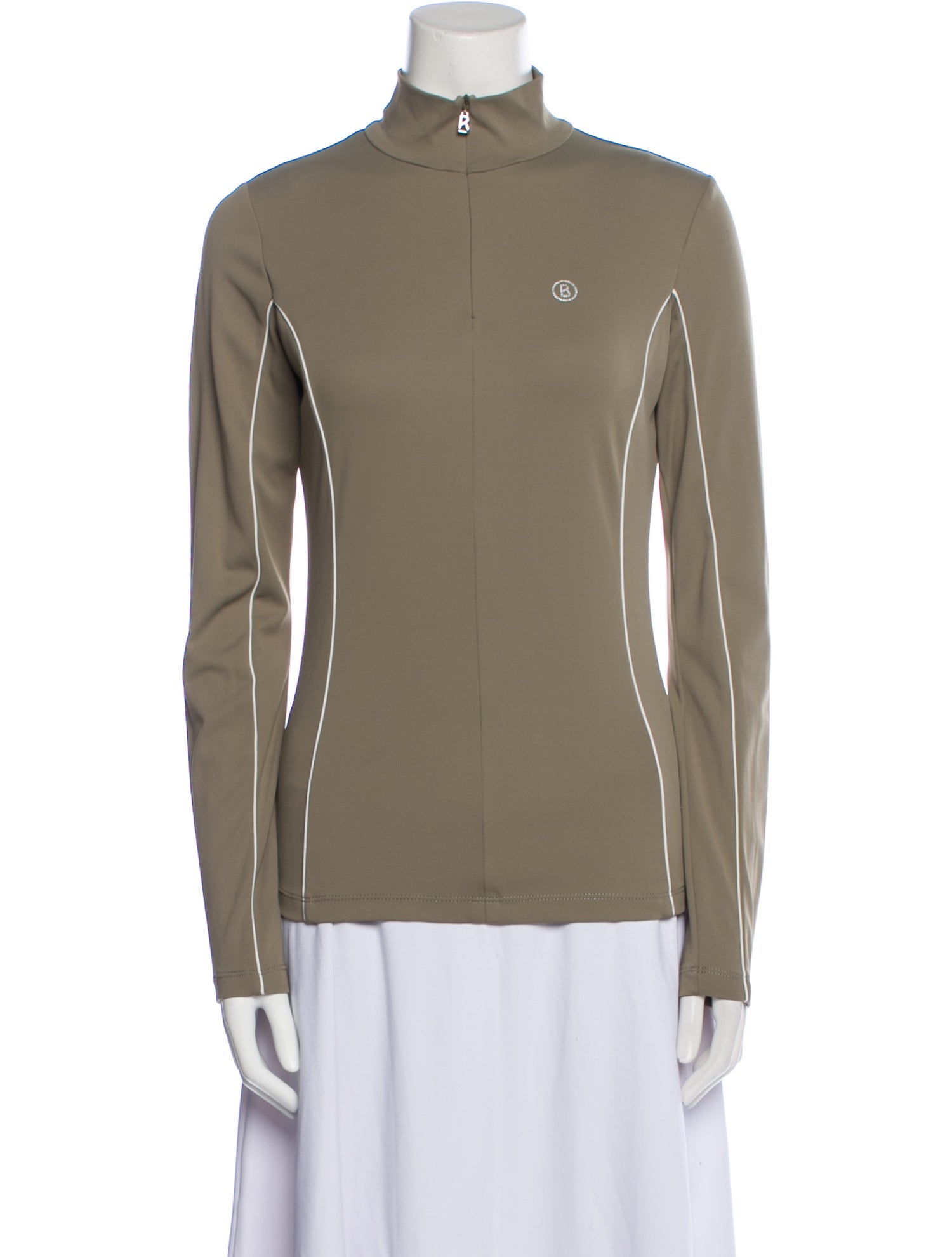 Bogner Mock Neck Long Sleeve Sweatshirt
