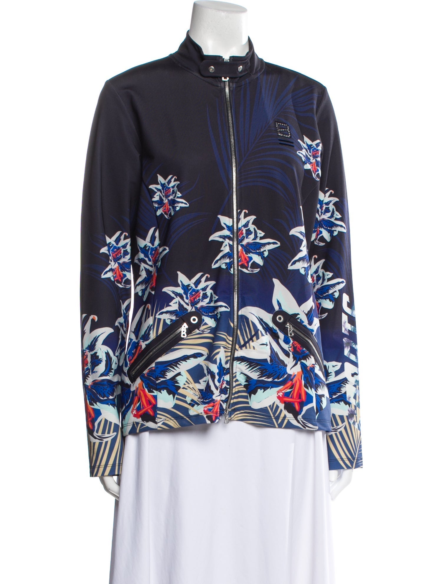 Bogner Floral Print Evening Jacket