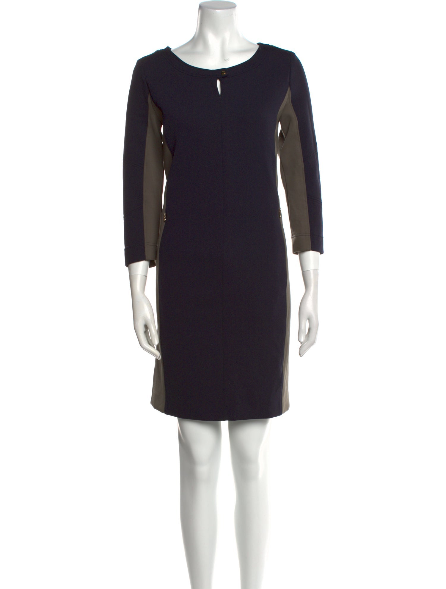 Bogner Scoop Neck Mini Dress