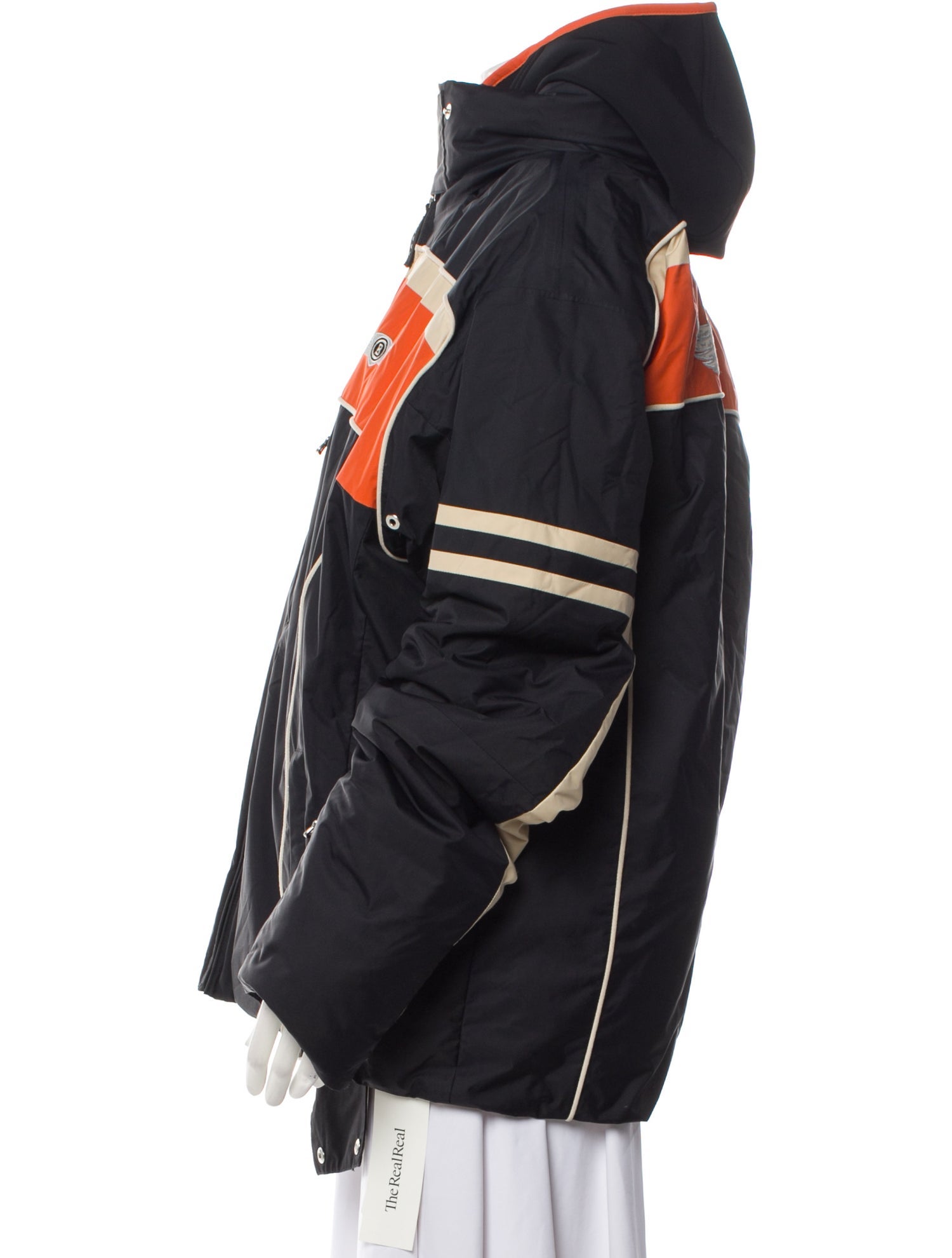 Bogner Striped Bomber Jacket