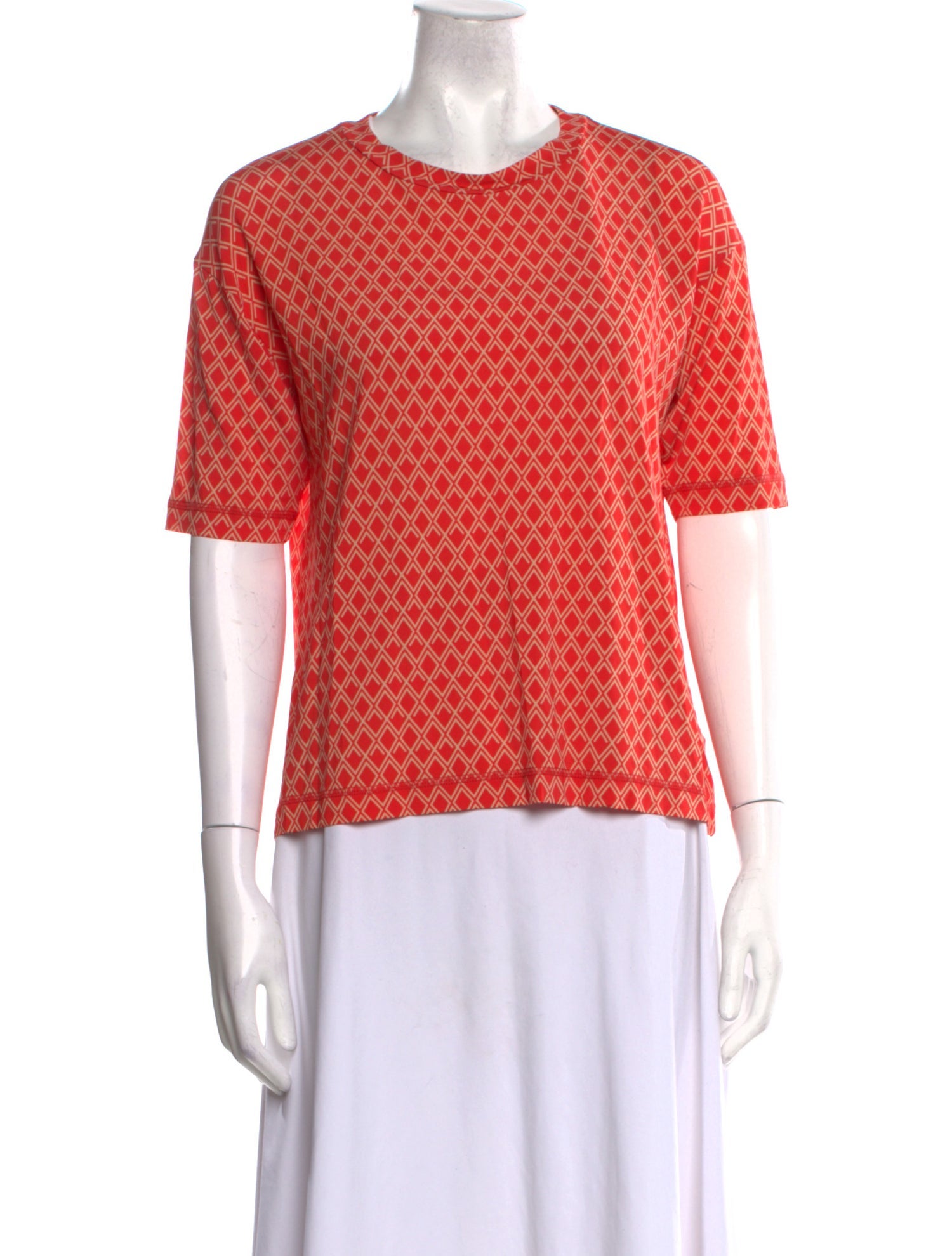 Bogner Printed Crew Neck Top