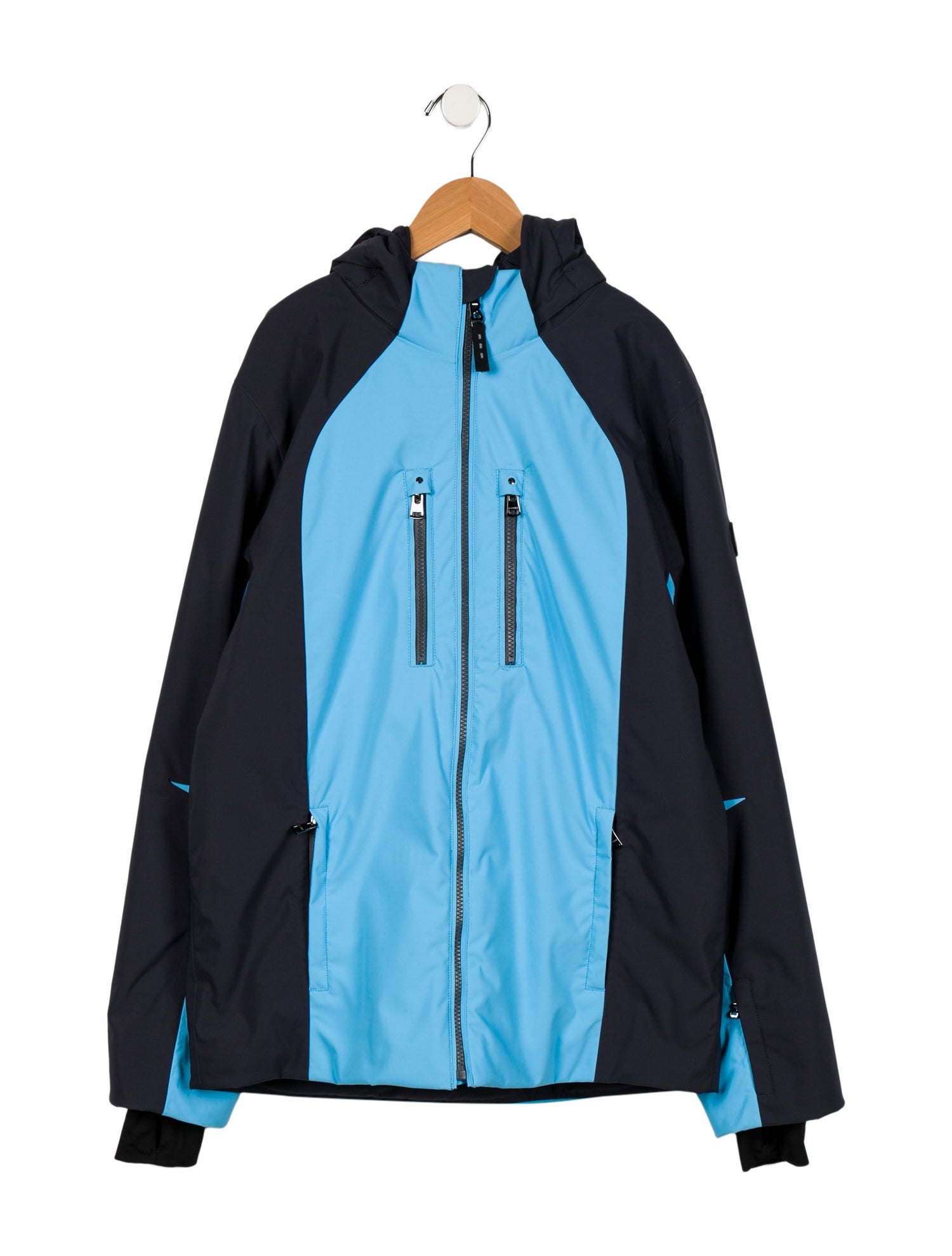 Bogner Insulated Windbreaker Colorblock Pattern Jacket