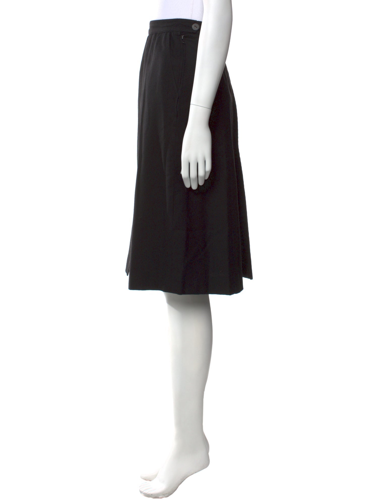 Bogner Virgin Wool Knee-Length Skirt