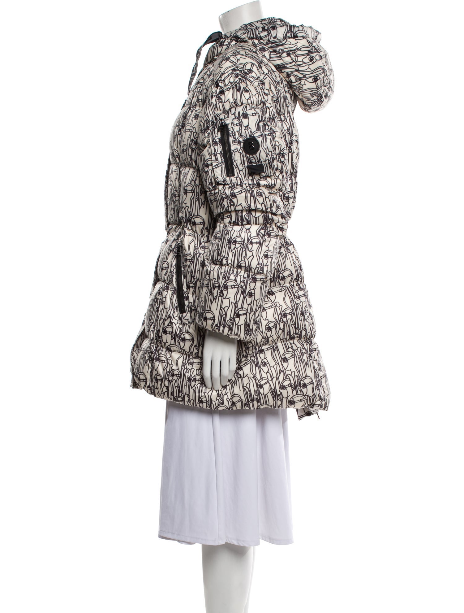 Bogner Printed Down Coat