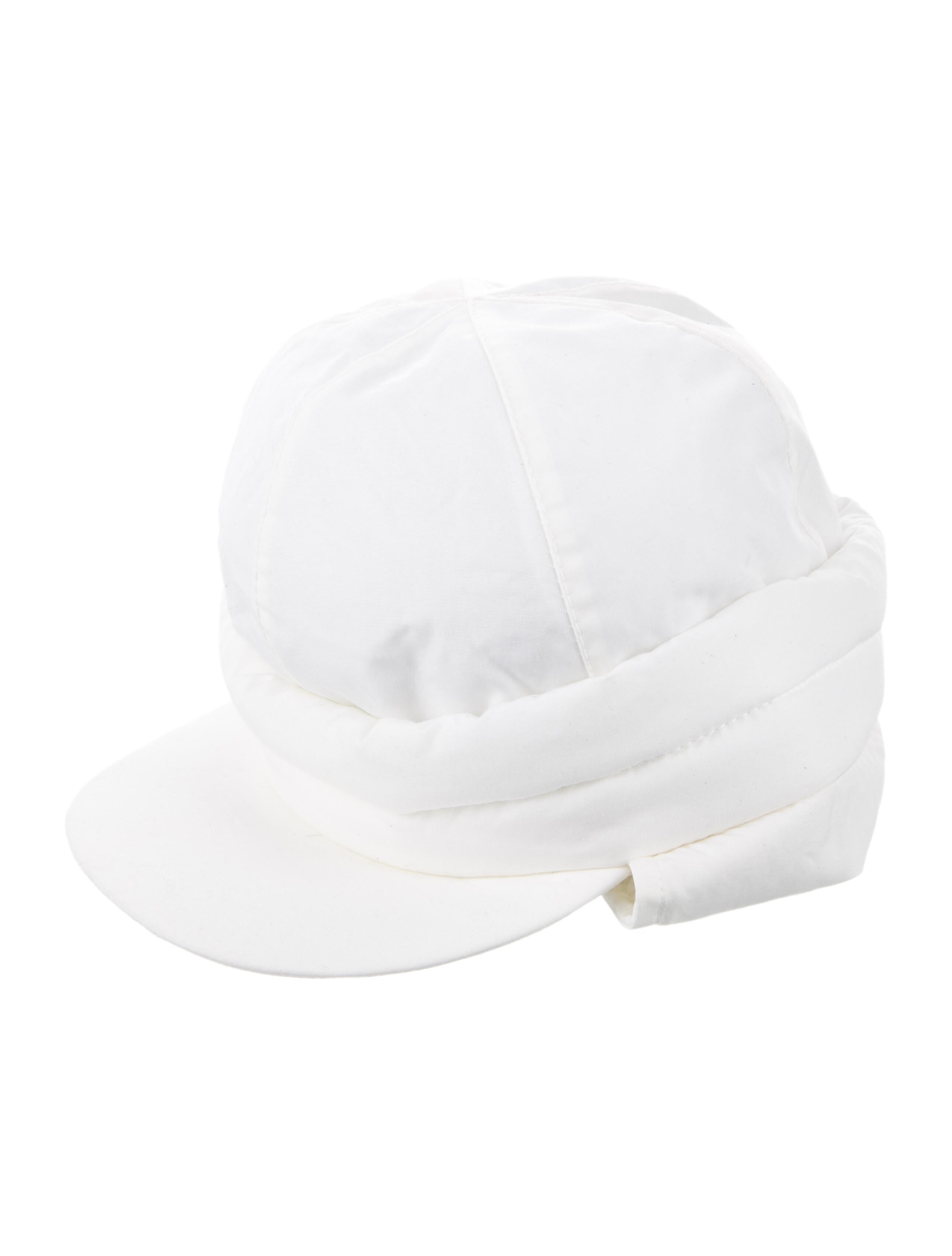 Bogner White Nylon Hat