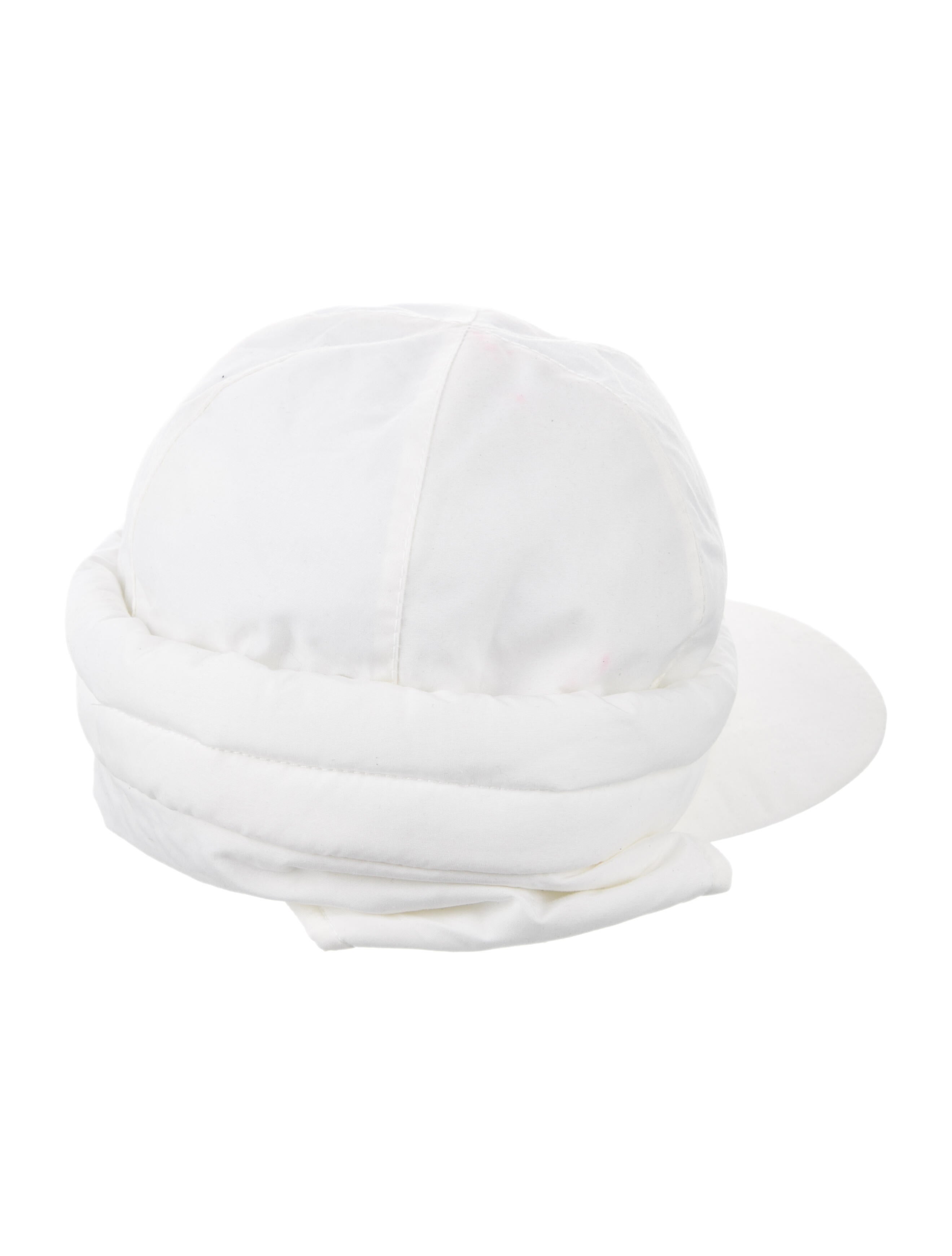Bogner White Nylon Hat