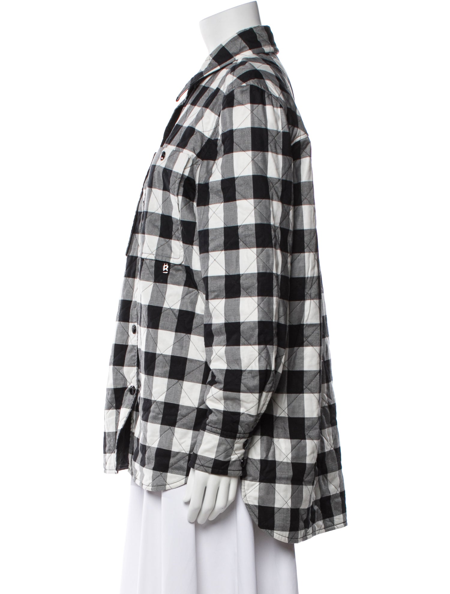 Bogner Plaid Print Jacket
