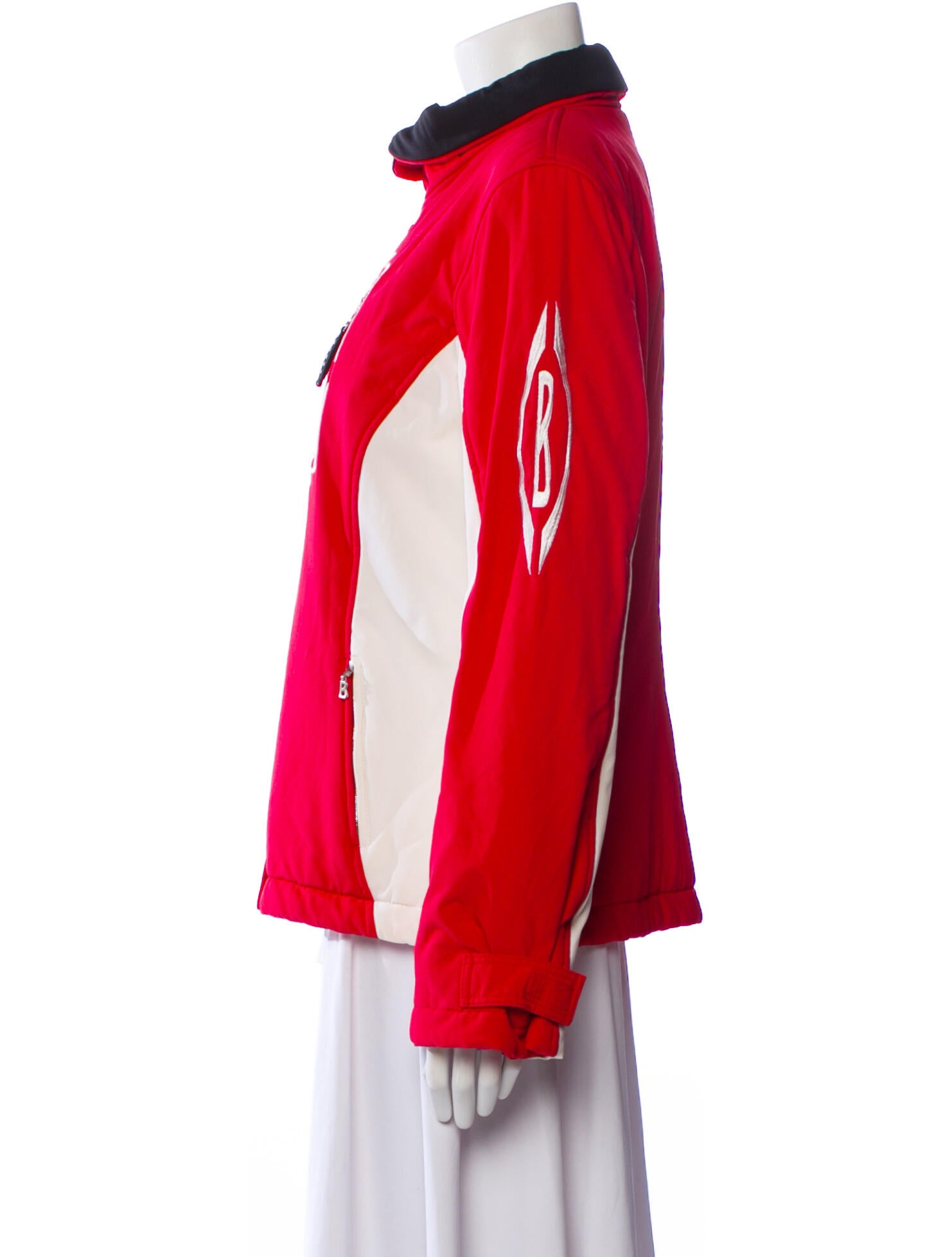 Bogner Nylon Colorblock Pattern Jacket