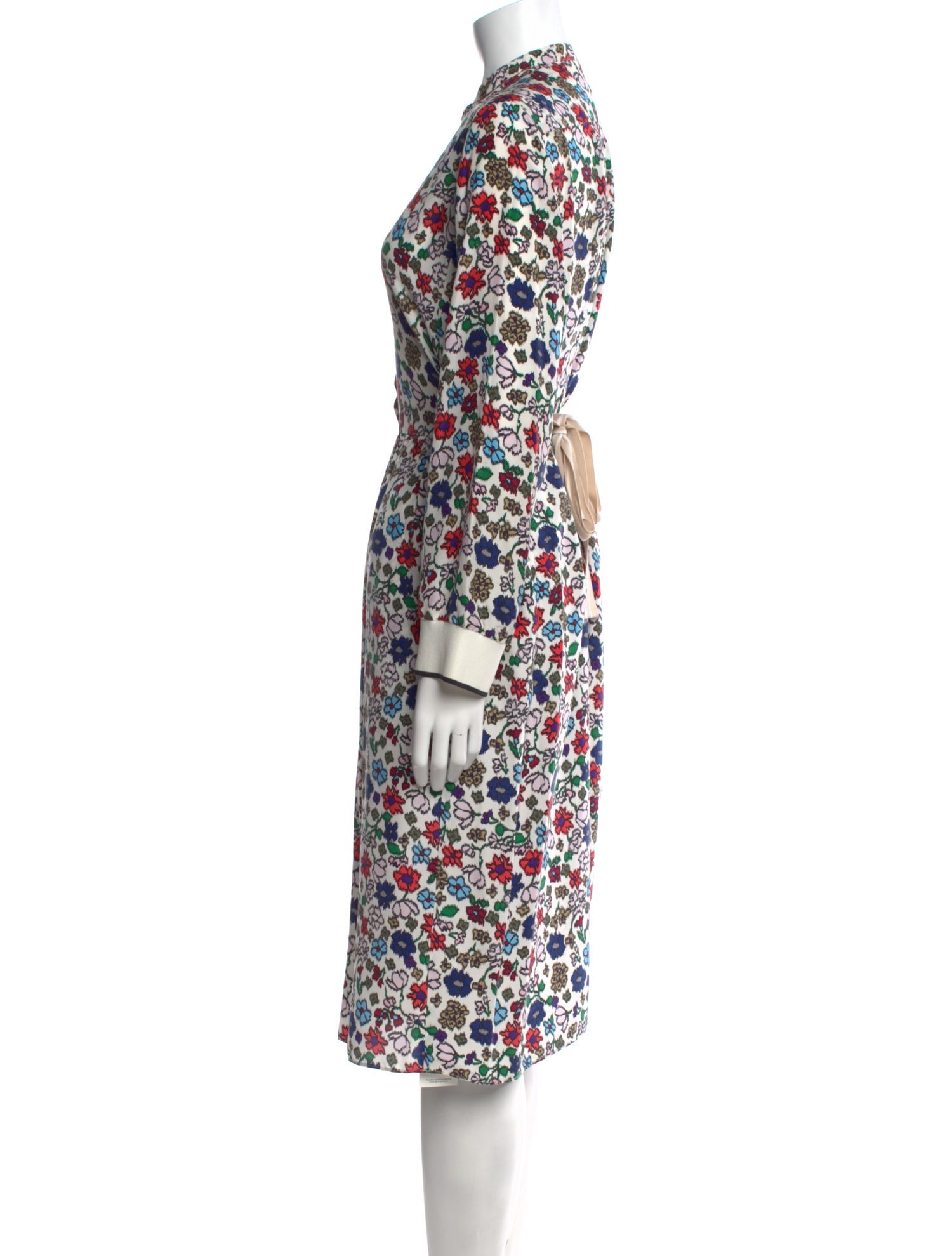 Bogner Silk Midi Length Dress