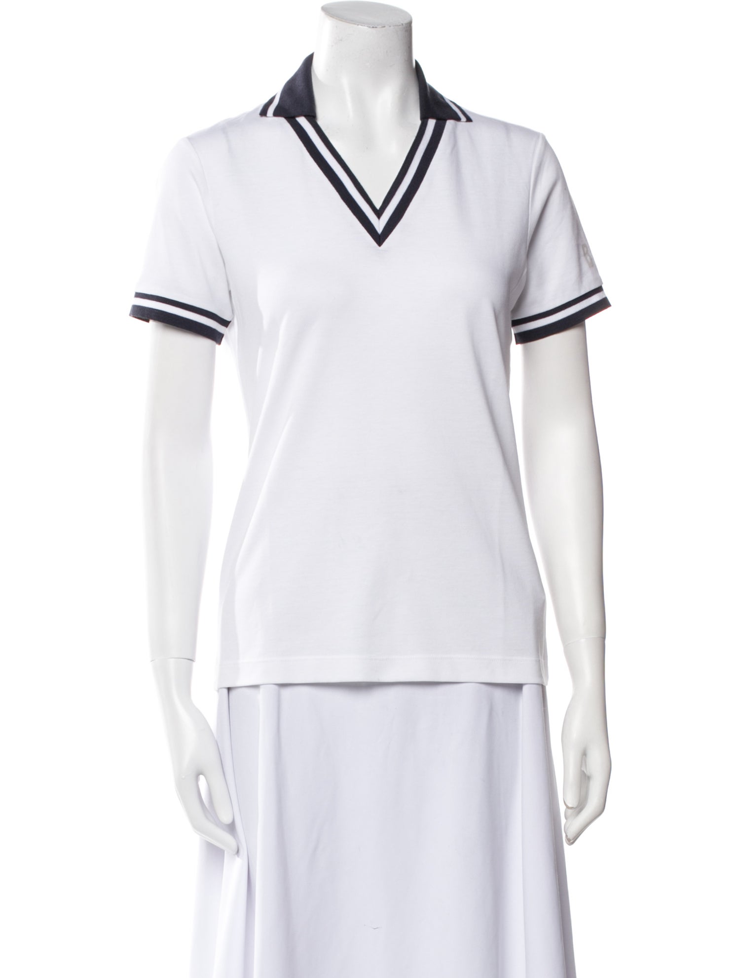 Bogner V-Neck Short Sleeve Polo w/ Tags