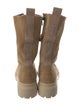 Bogner Suede Combat Boots