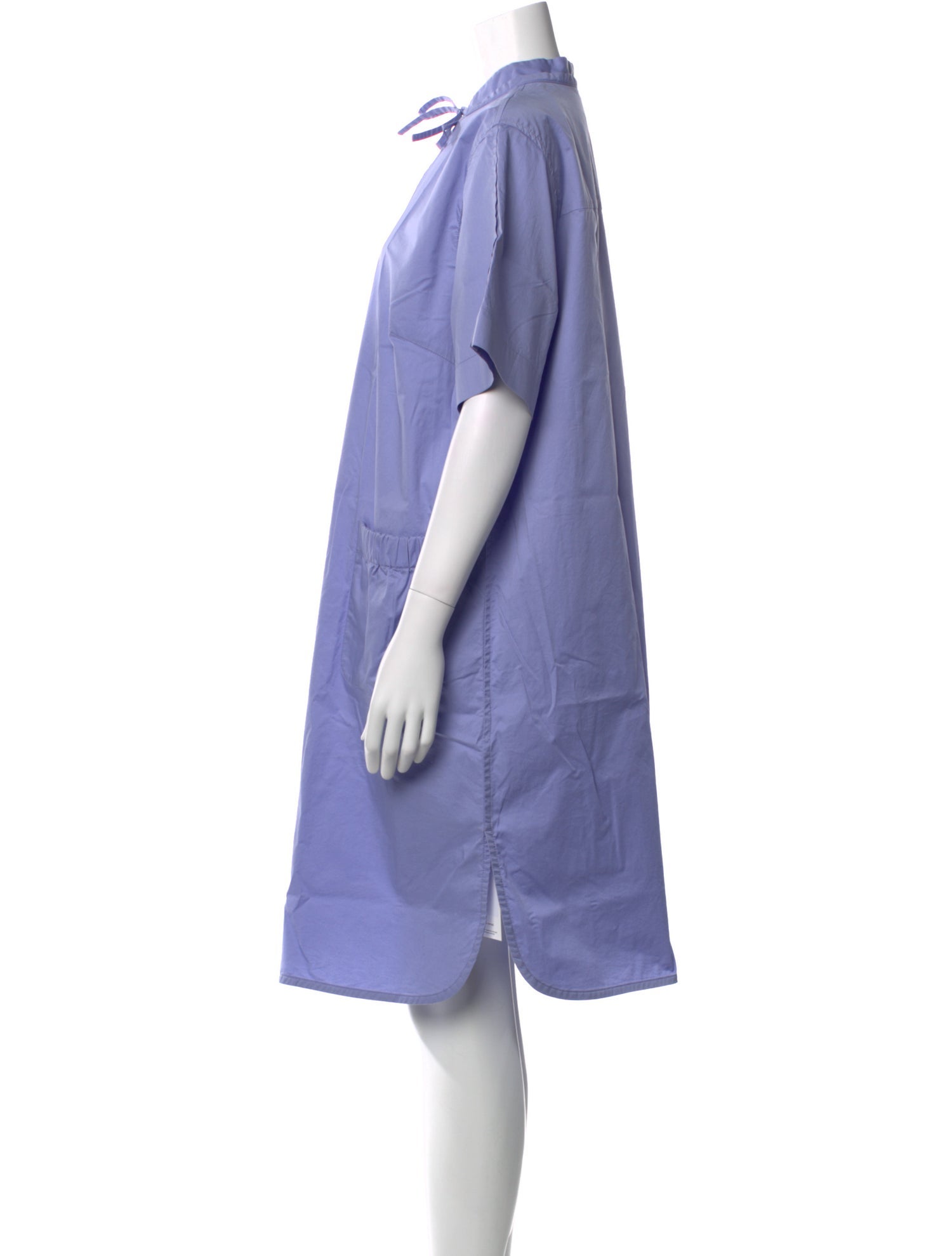 Bogner Tie Neck Knee-Length Dress