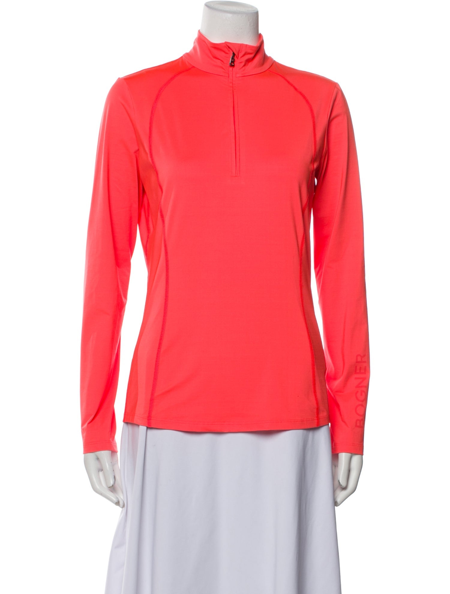 Bogner Silk Mock Neck Sweatshirt