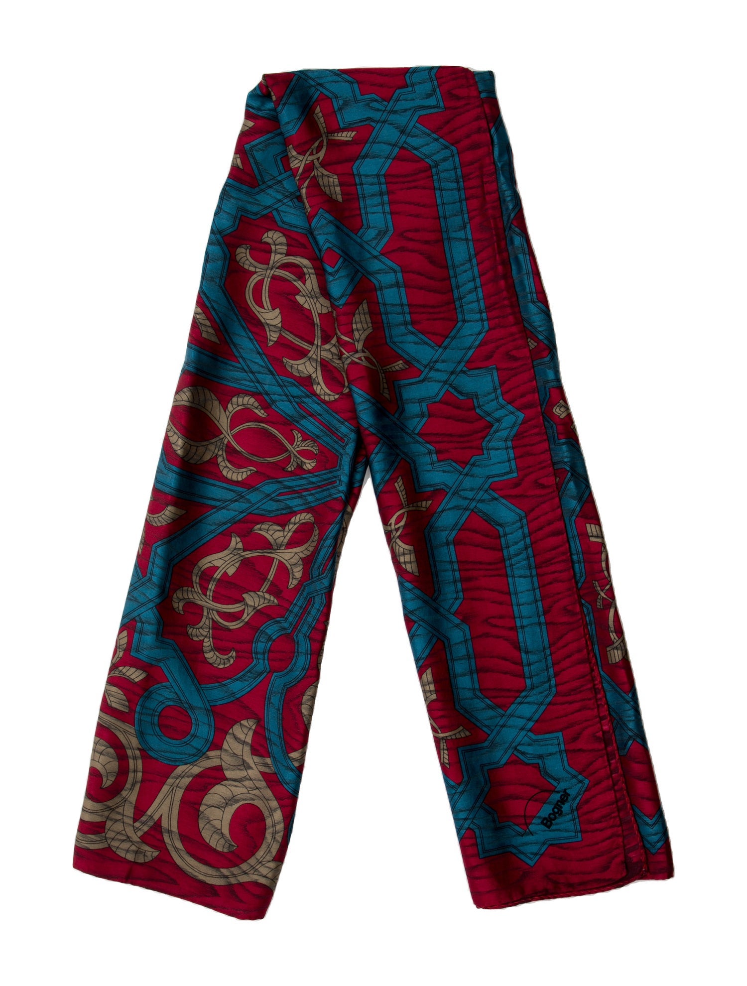 Bogner Silk Printed Scarf