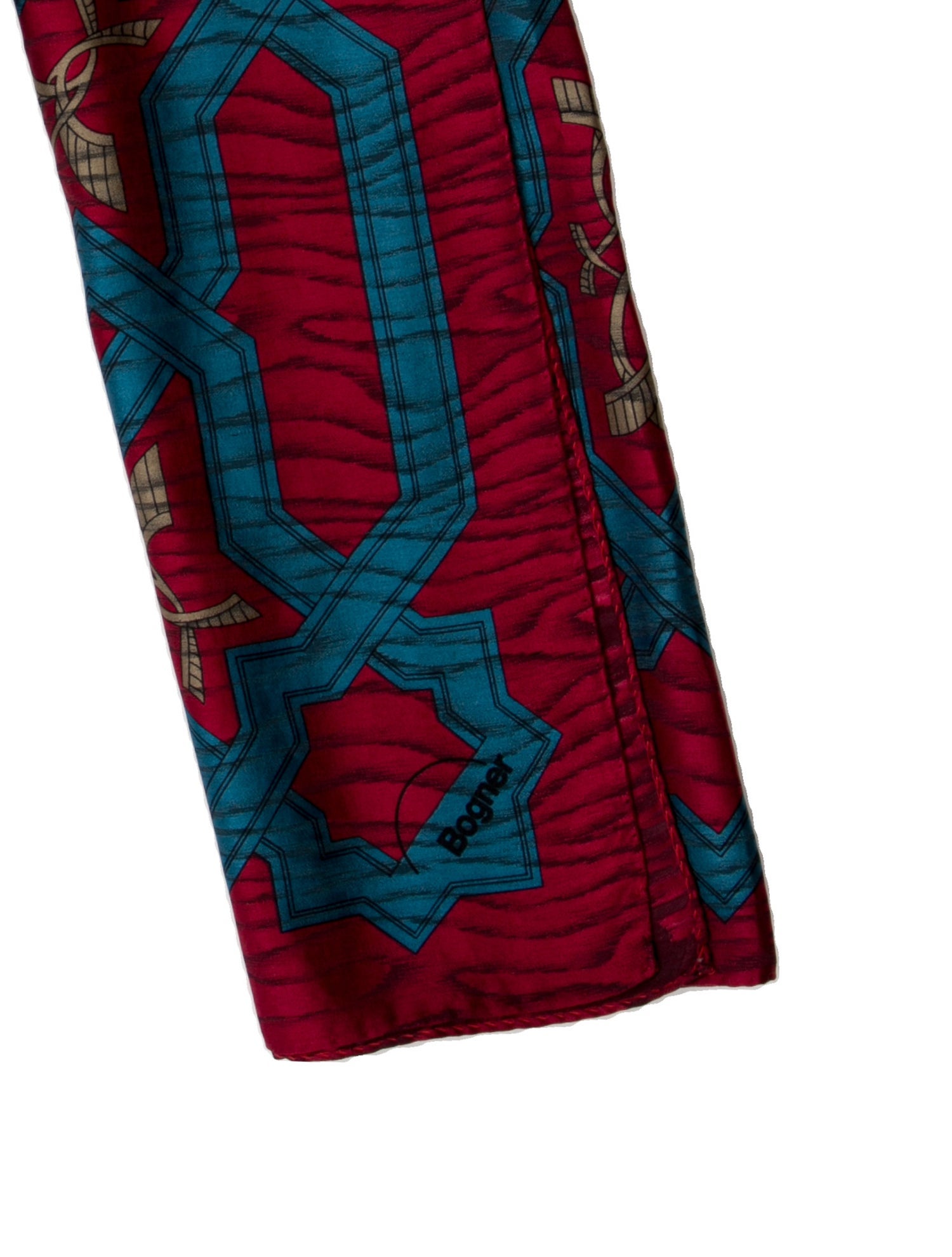 Bogner Silk Printed Scarf