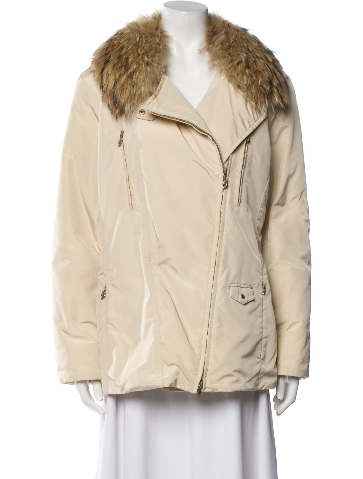 Bogner Nylon Fur Jacket