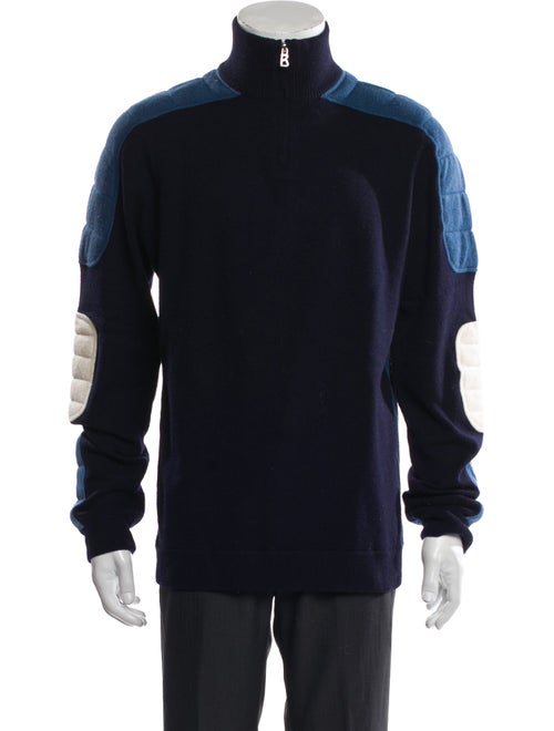 Bogner Virgin Wool Graphic Print Pullover