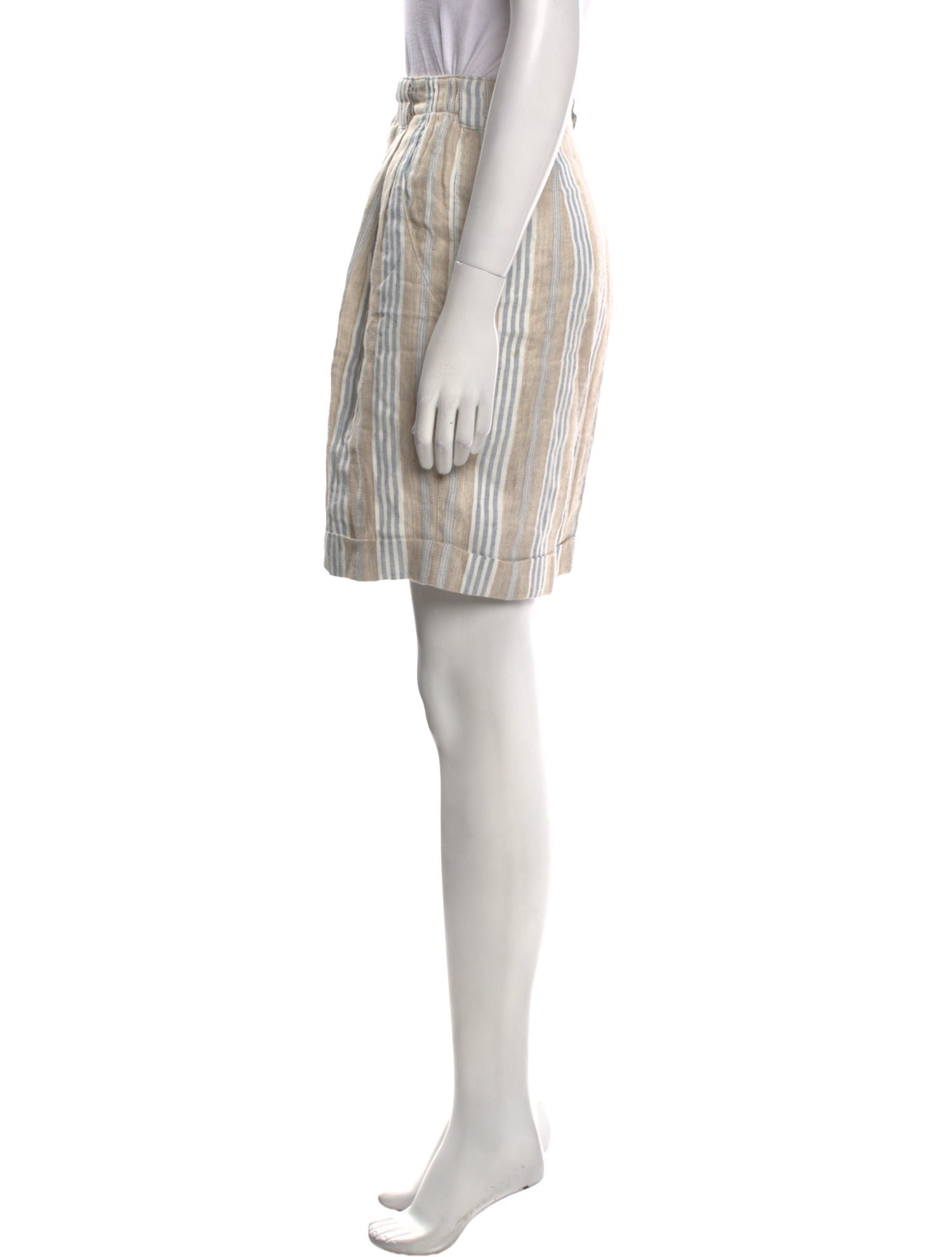 Bogner Linen Mini Shorts