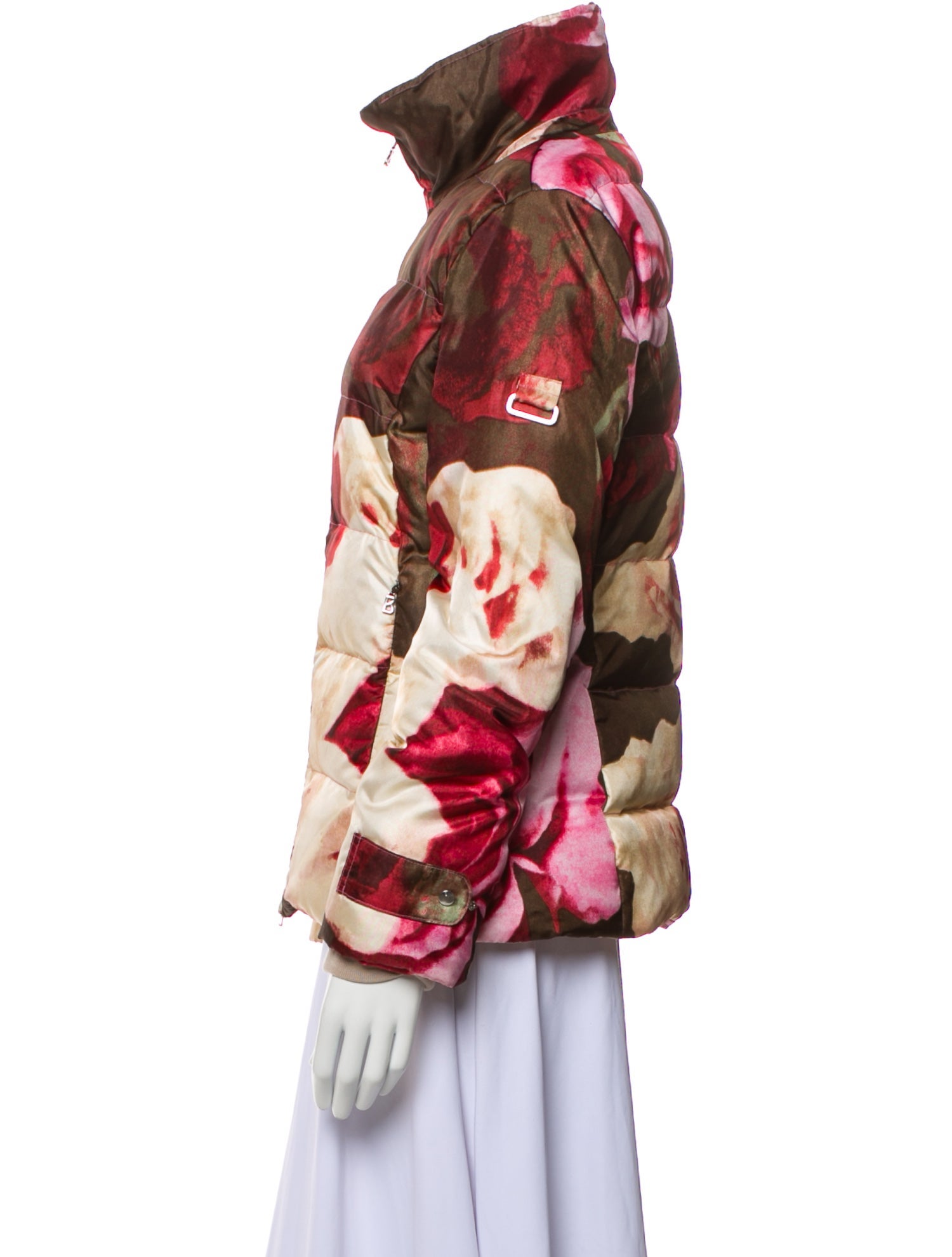Bogner Floral Print Down Coat