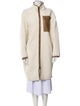 Bogner Wool Faux Fur Coat