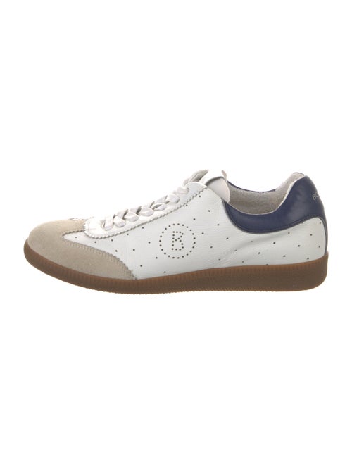 Bogner Leather Colorblock Pattern Sneakers