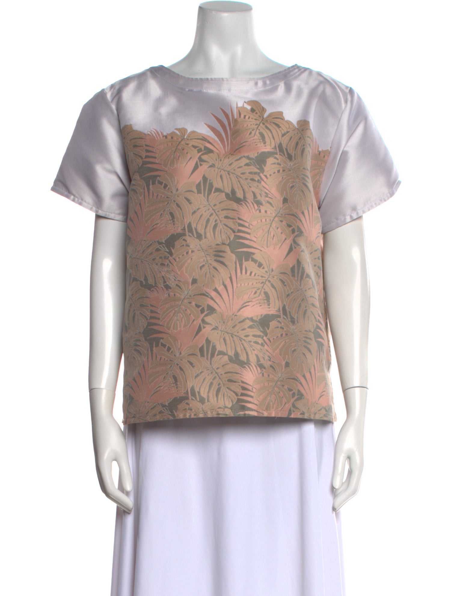 Bogner Graphic Print Bateau Neckline T-Shirt
