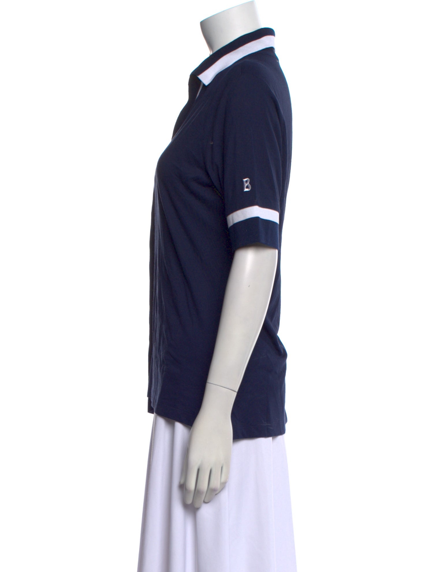 Bogner V-Neck Short Sleeve Polo w/ Tags