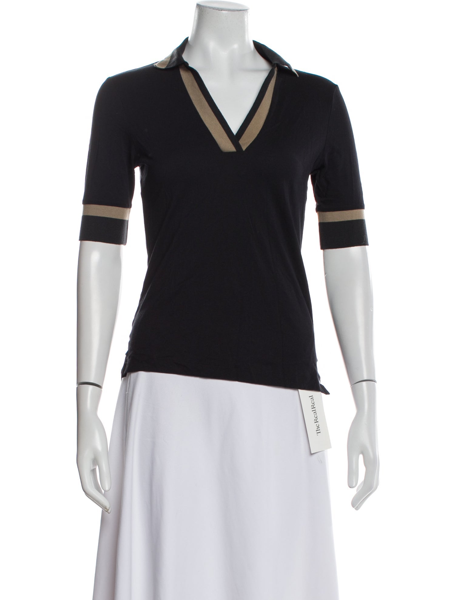 Bogner V-Neck Short Sleeve Polo