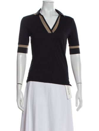 Bogner V-Neck Short Sleeve Polo