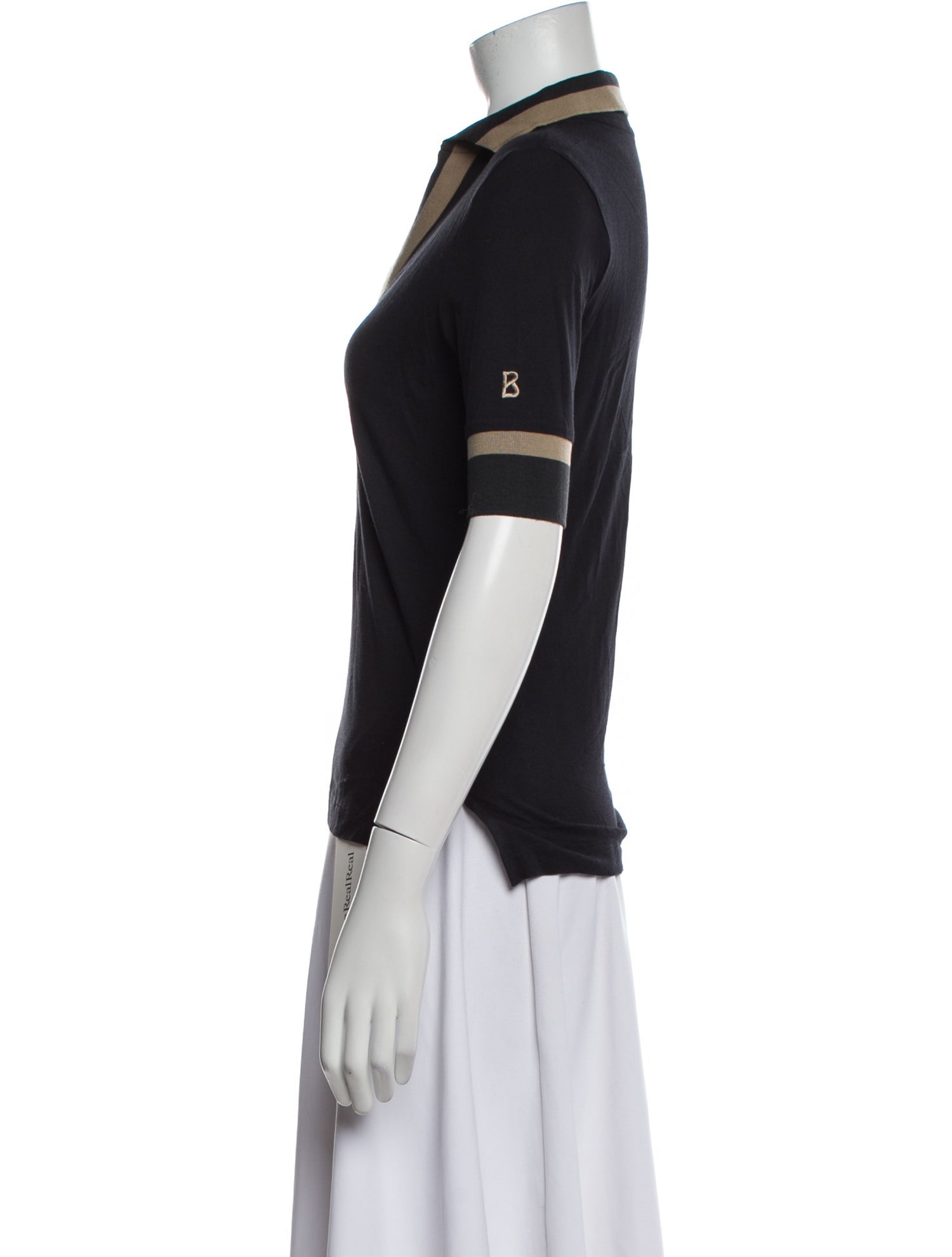 Bogner V-Neck Short Sleeve Polo