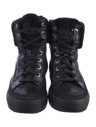 Bogner Suede Combat Boots