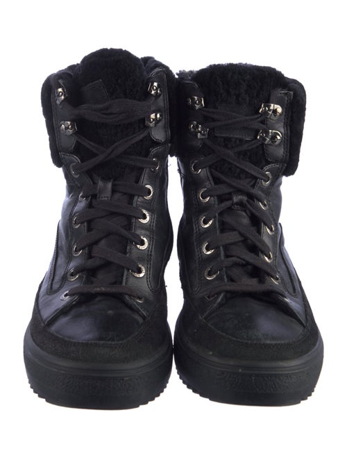 Bogner Suede Combat Boots