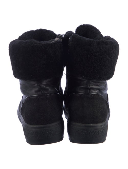 Bogner Suede Combat Boots