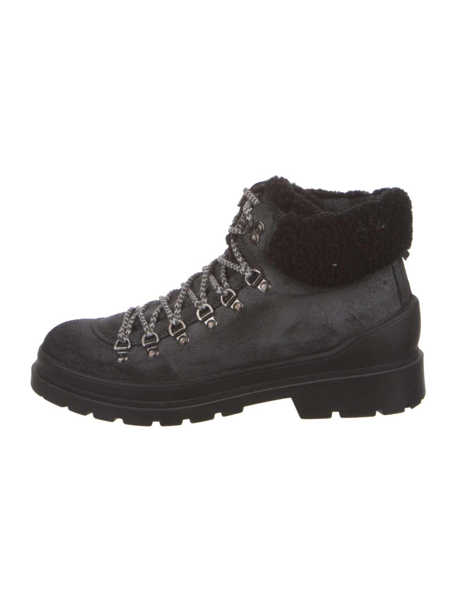 Bogner Suede Combat Boots