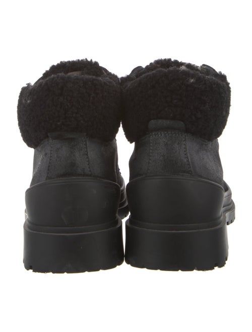 Bogner Suede Combat Boots