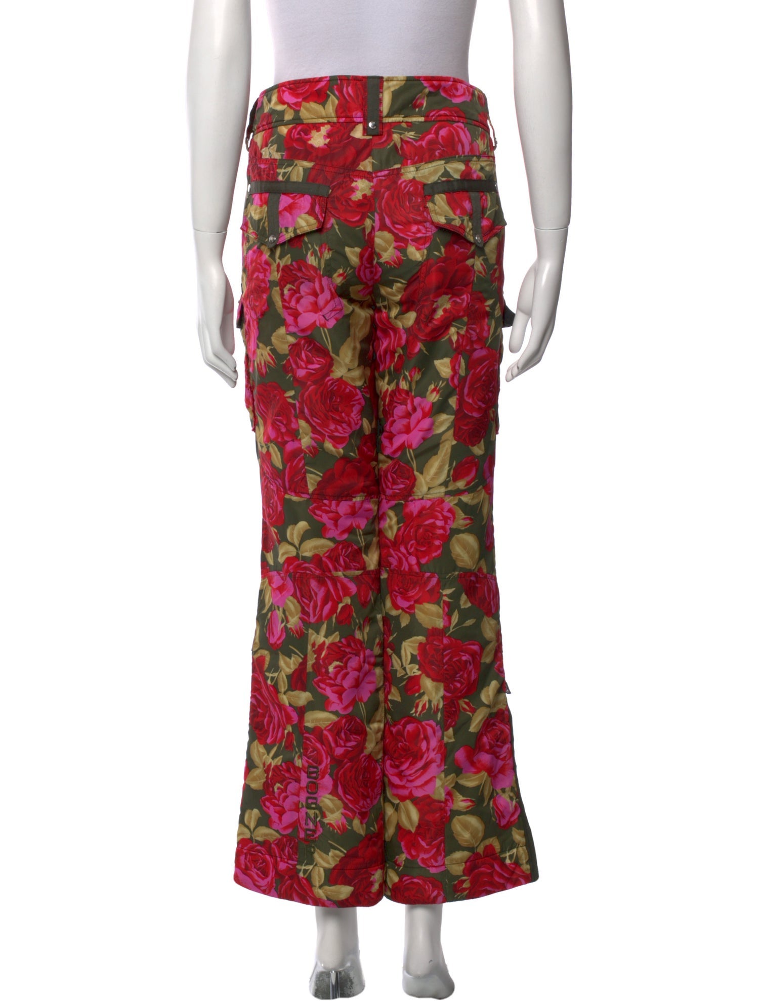 Bogner Floral Print Wide Leg Pants