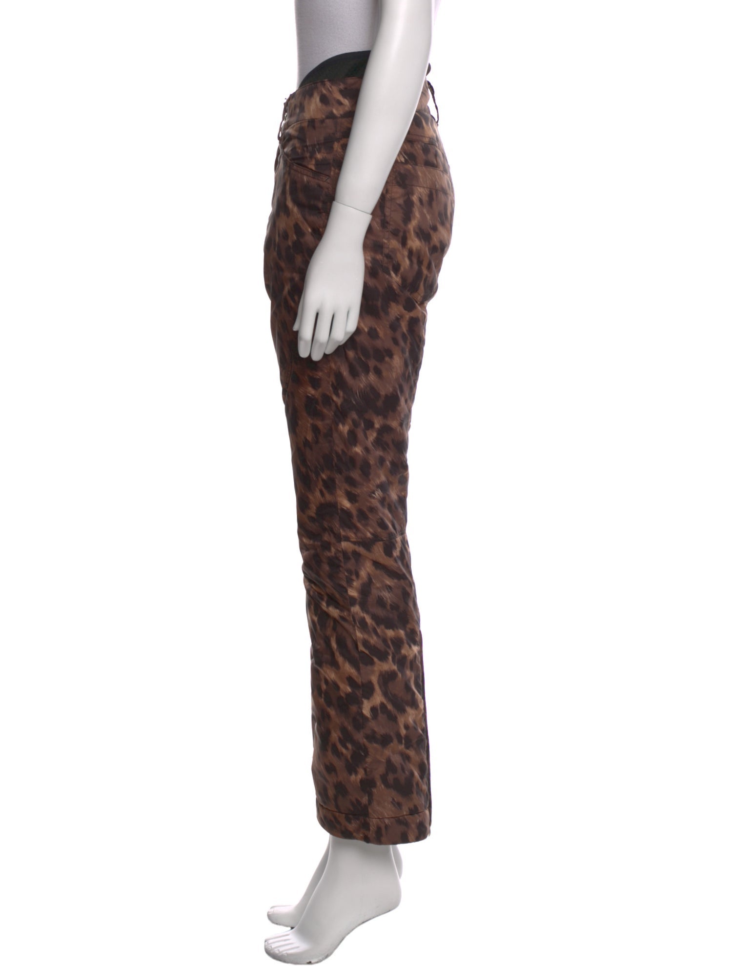 Bogner Animal Print Straight Leg Pants
