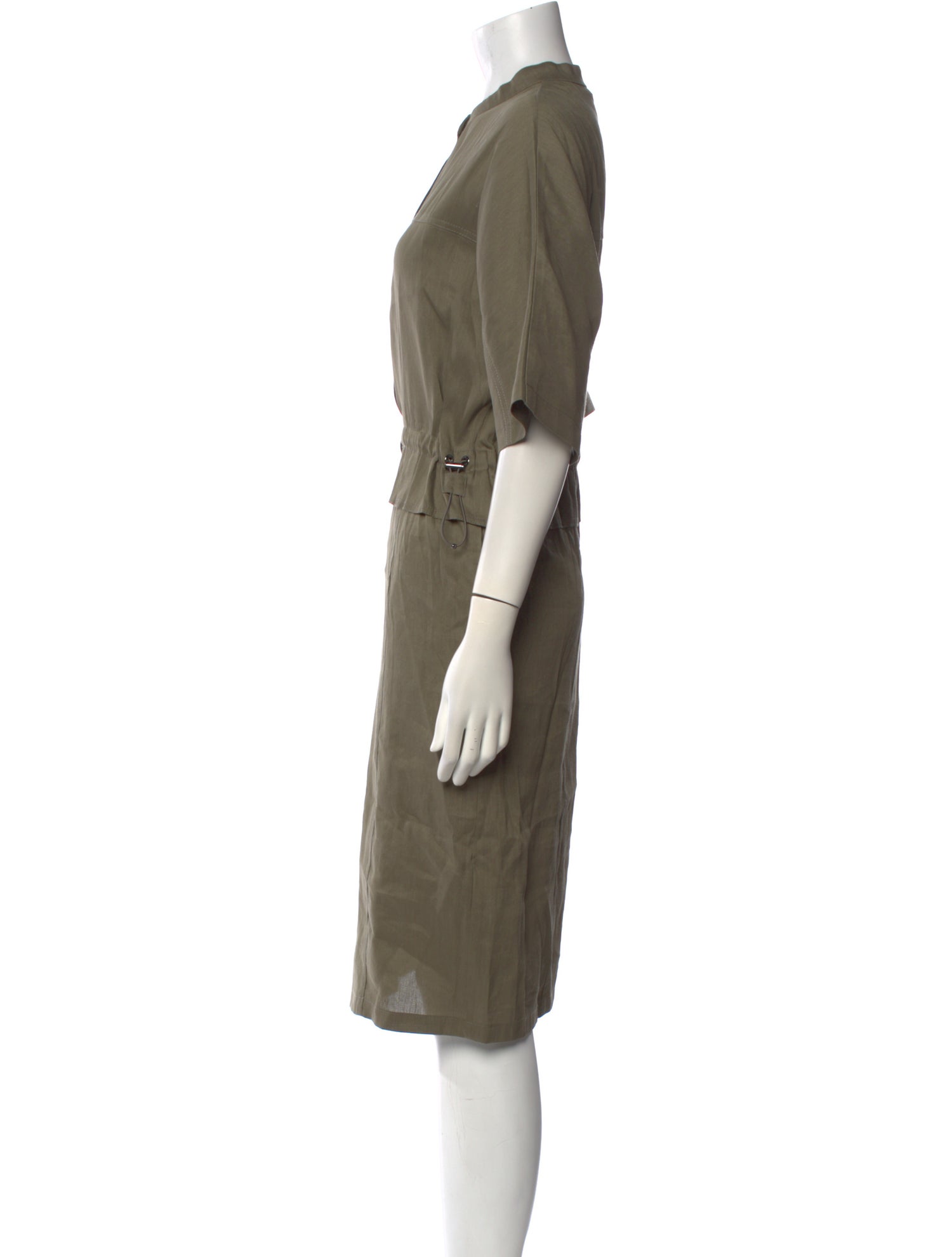 Bogner Linen Midi Length Dress