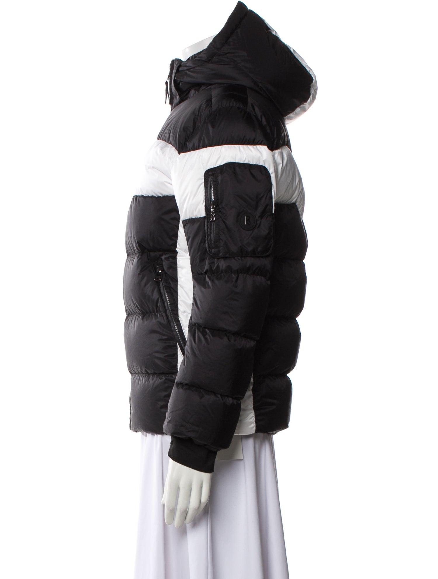 Bogner Nylon Colorblock Pattern Jacket