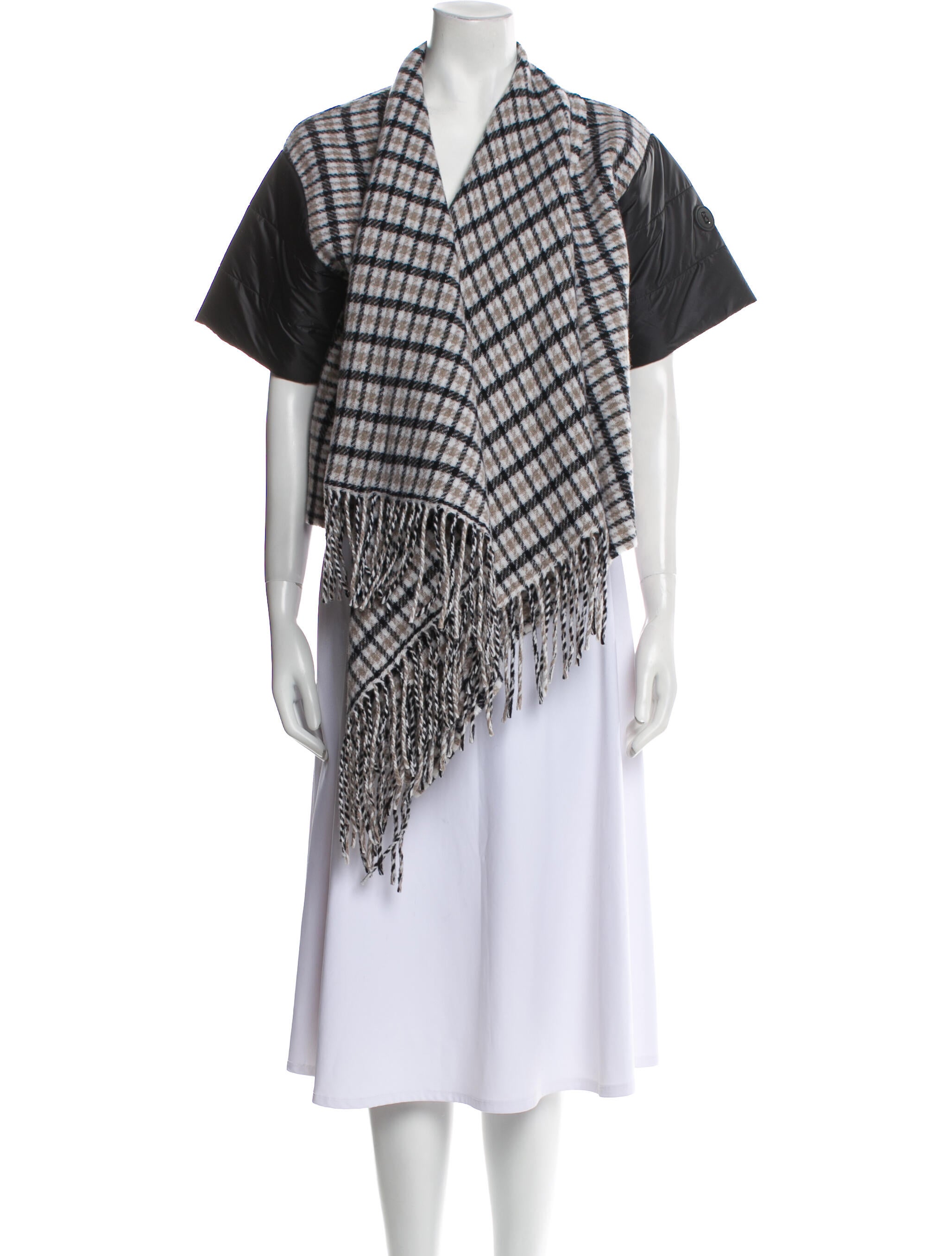 Bogner Wool Plaid Print Jacket w/ Tags