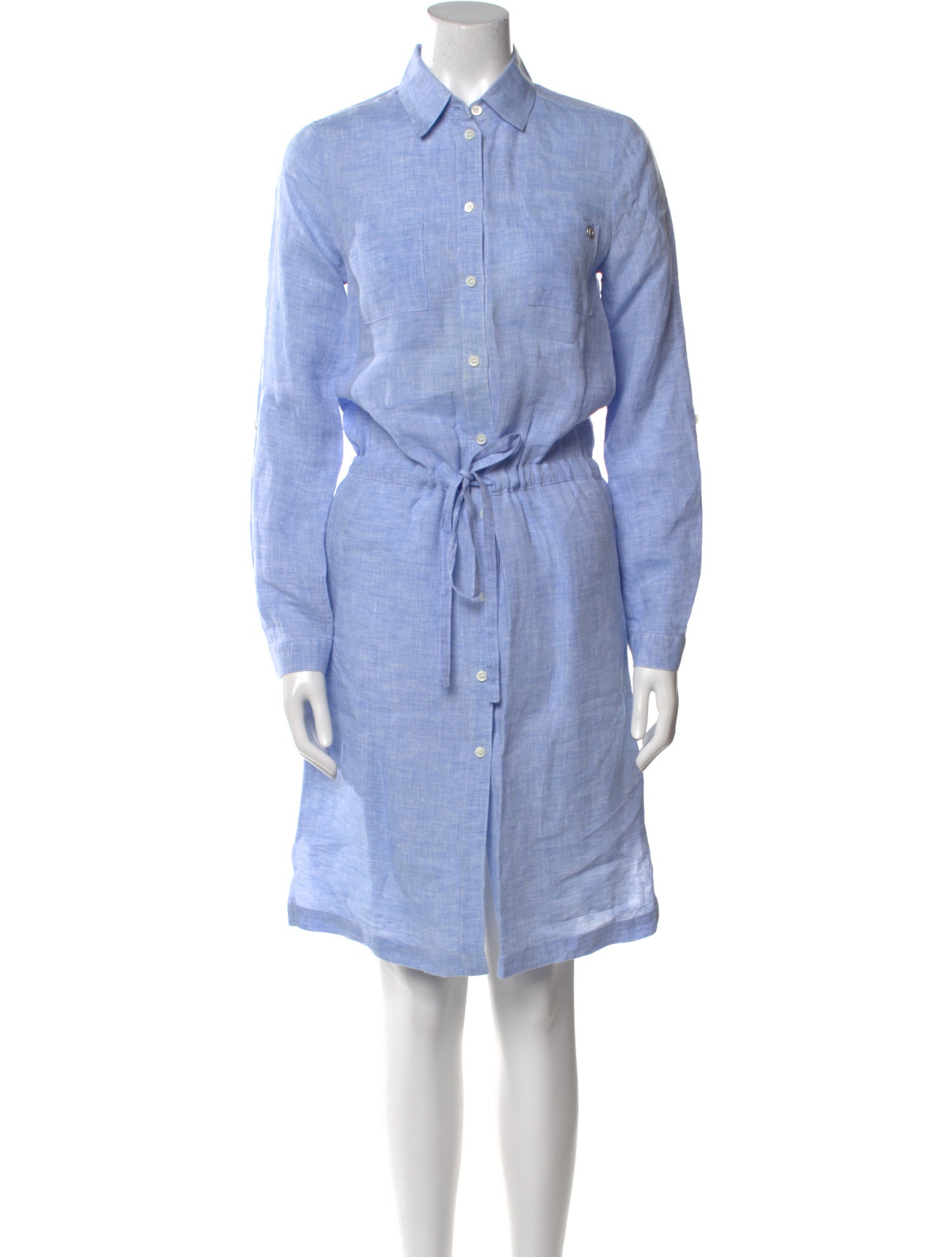 Bogner Linen Knee-Length Dress
