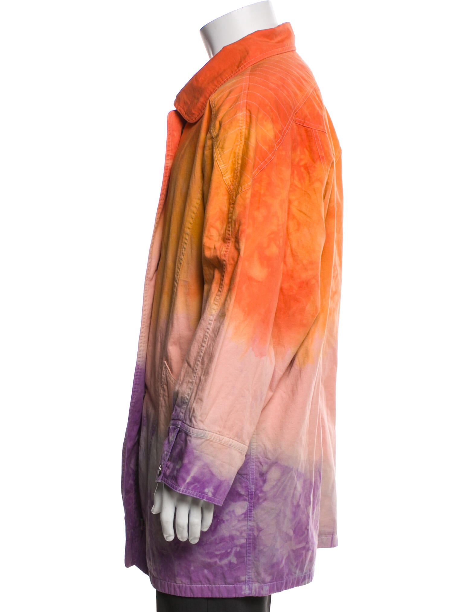 Bogner Tie-Dye Print Denim Jacket