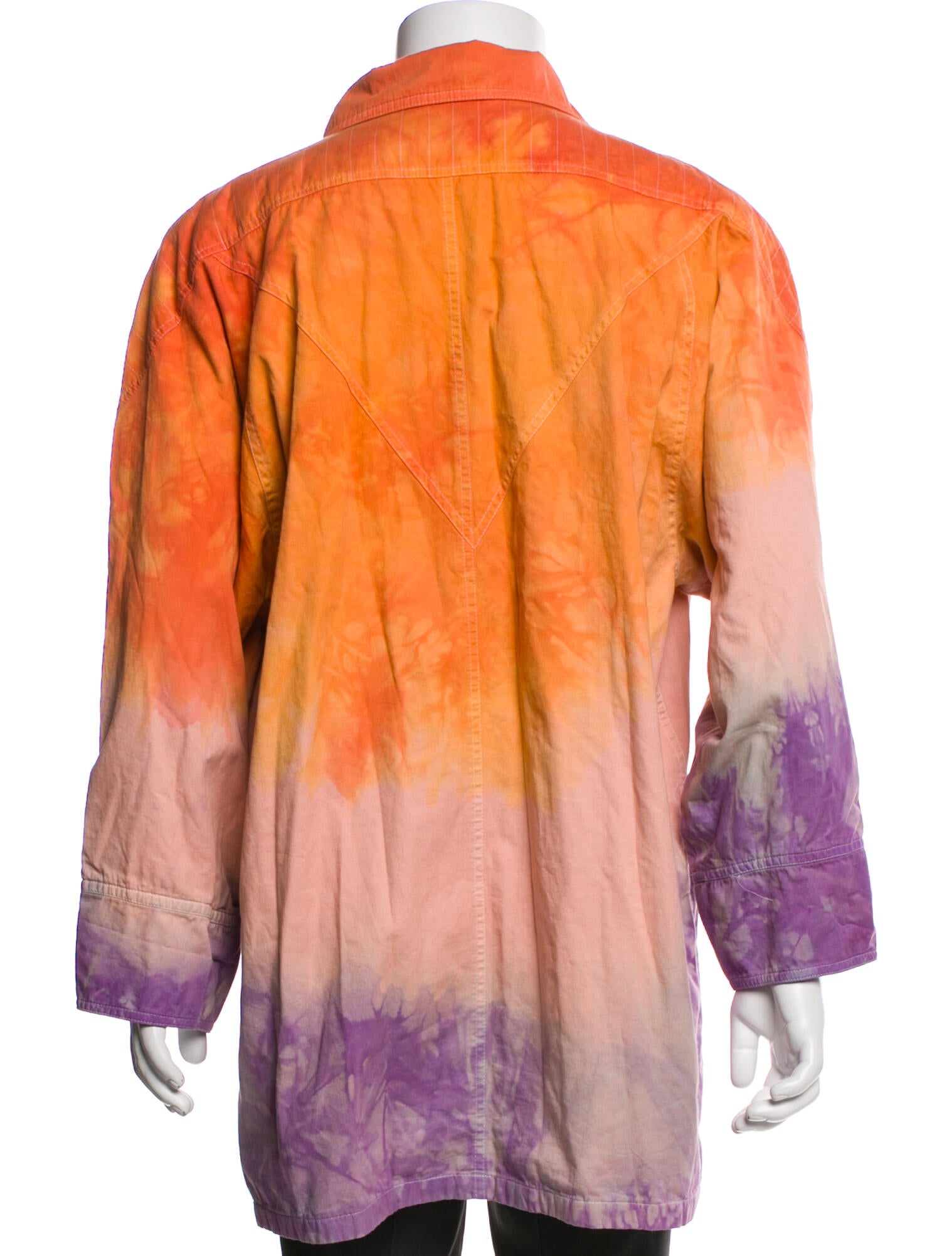 Bogner Tie-Dye Print Denim Jacket