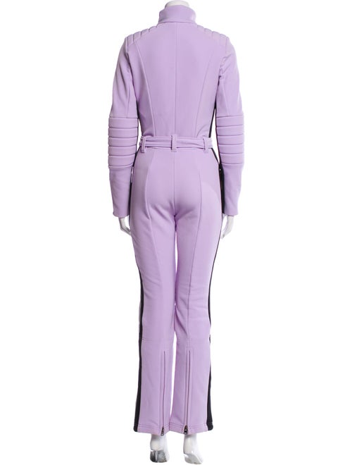 Bogner Striped Mock Neck Jumpsuit