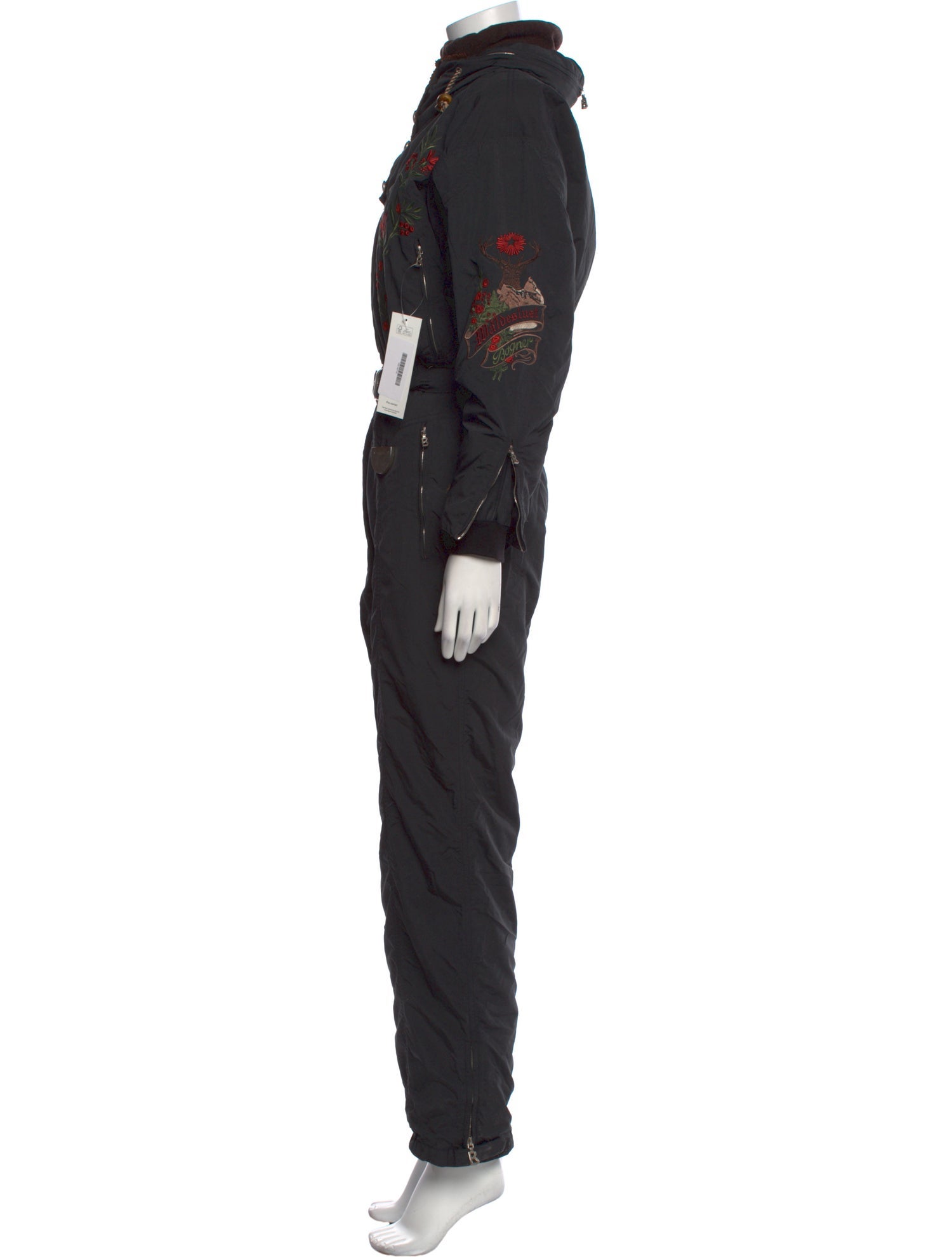 Bogner Graphic Print Turtleneck Jumpsuit