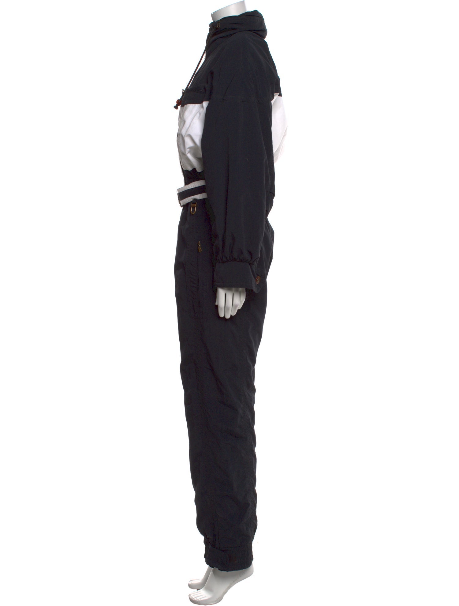 Bogner Colorblock Pattern Mock Neck Jumpsuit