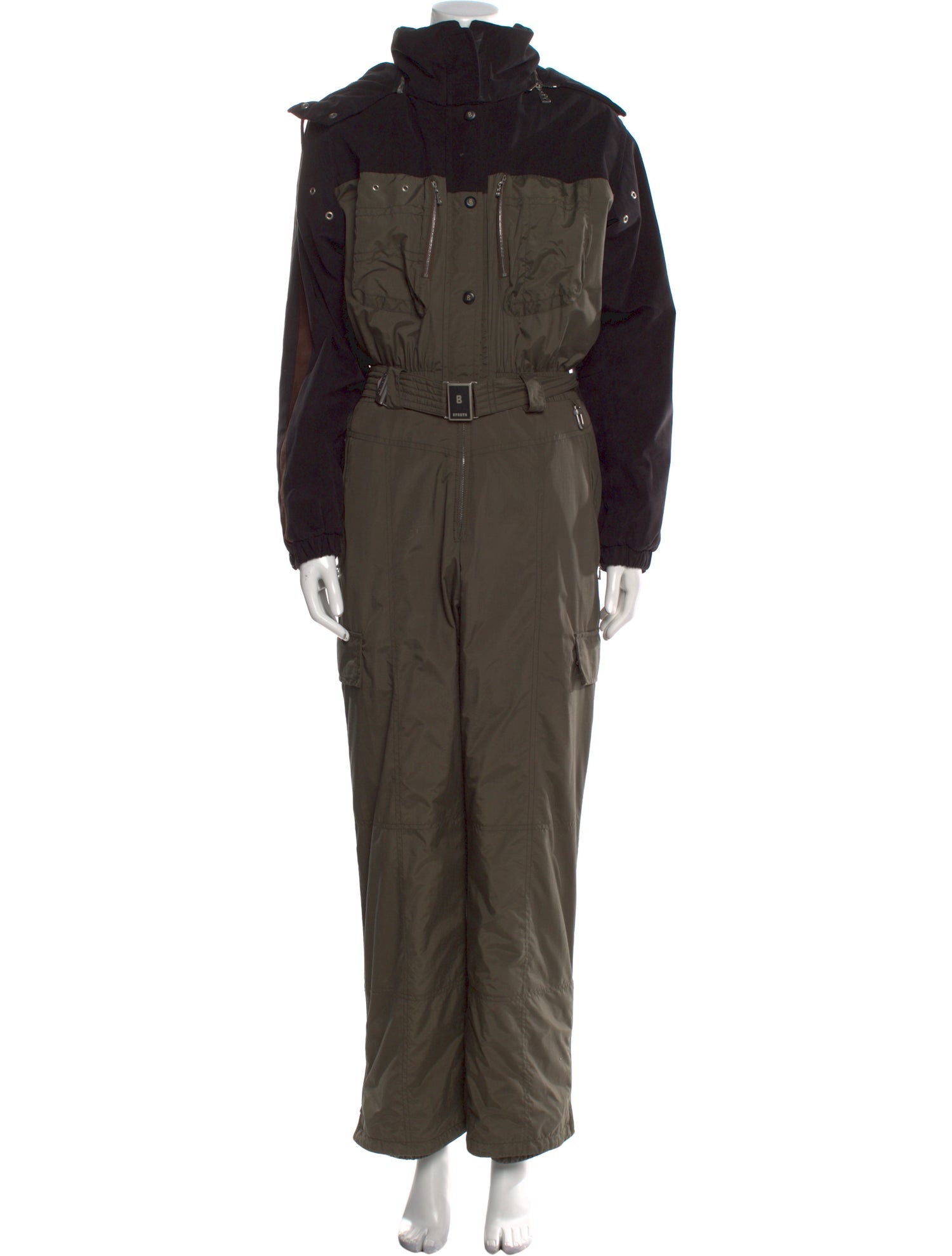 Bogner Nylon Mock Neck Jumpsuit