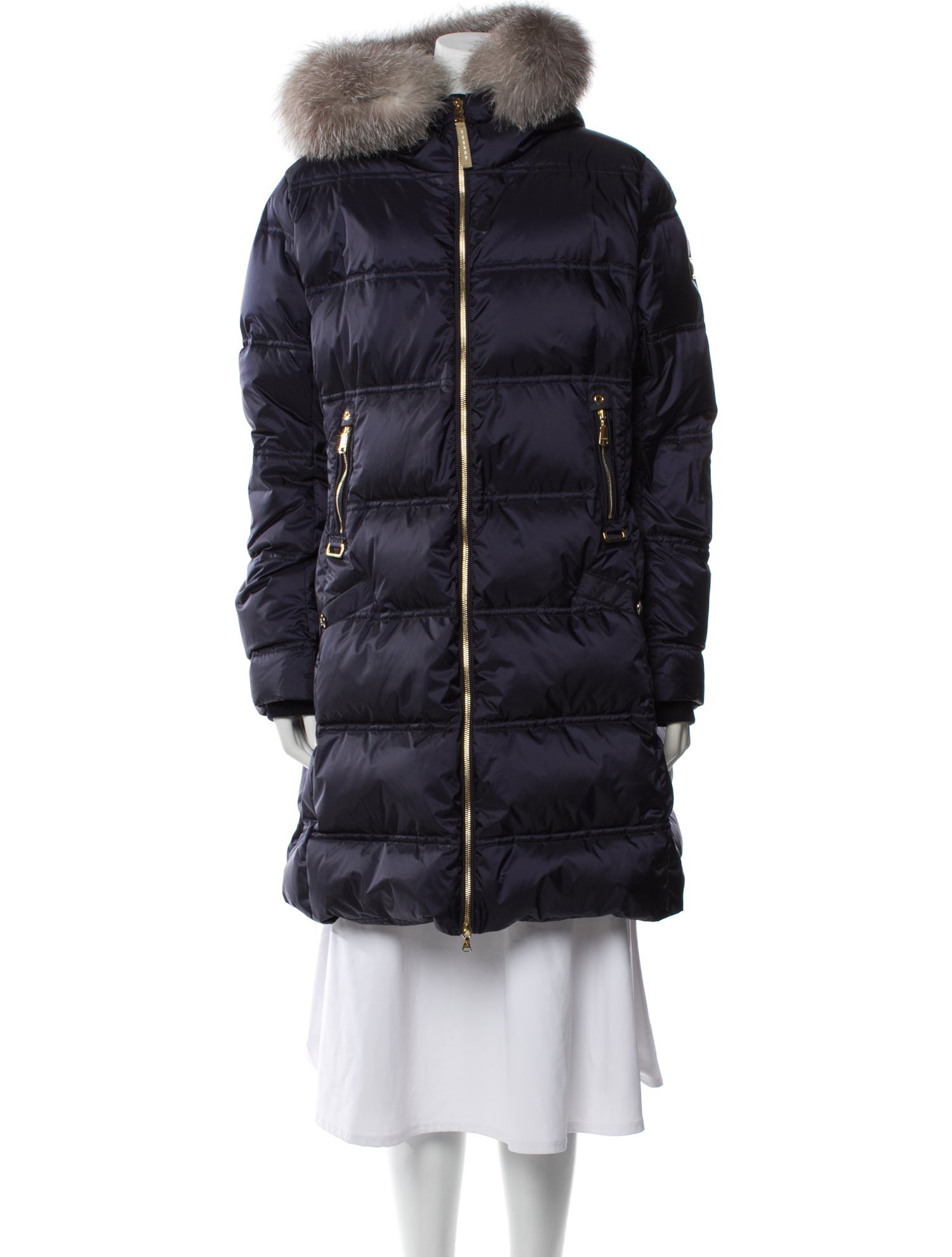 Bogner Fox Faux Fur Coat