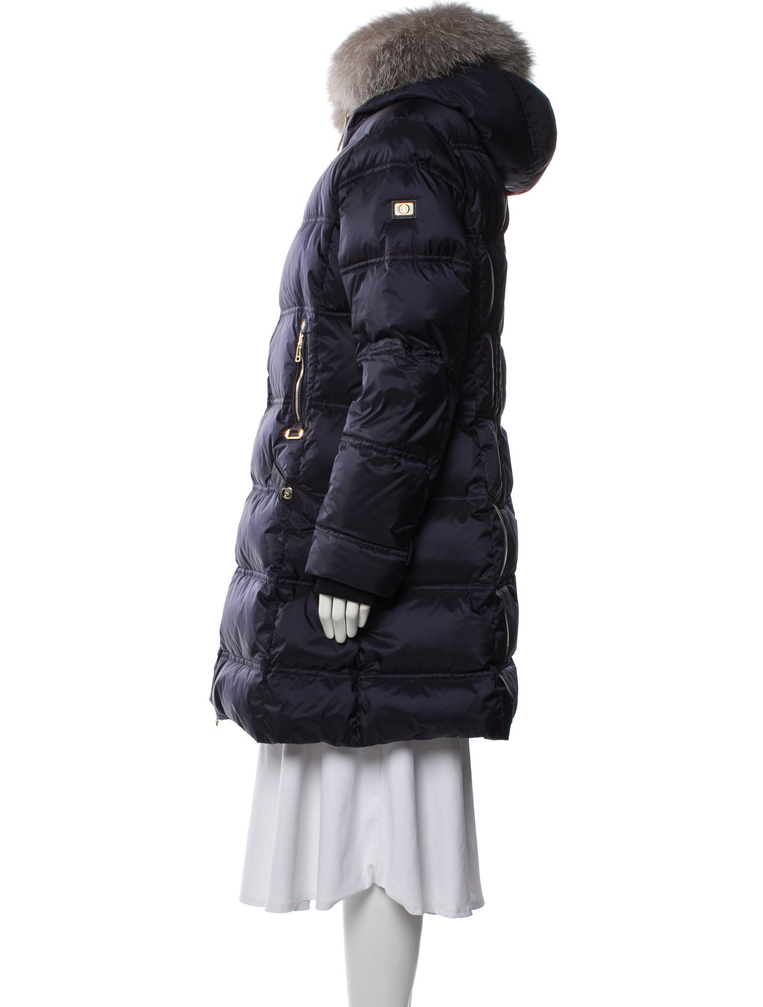 Bogner Fox Faux Fur Coat