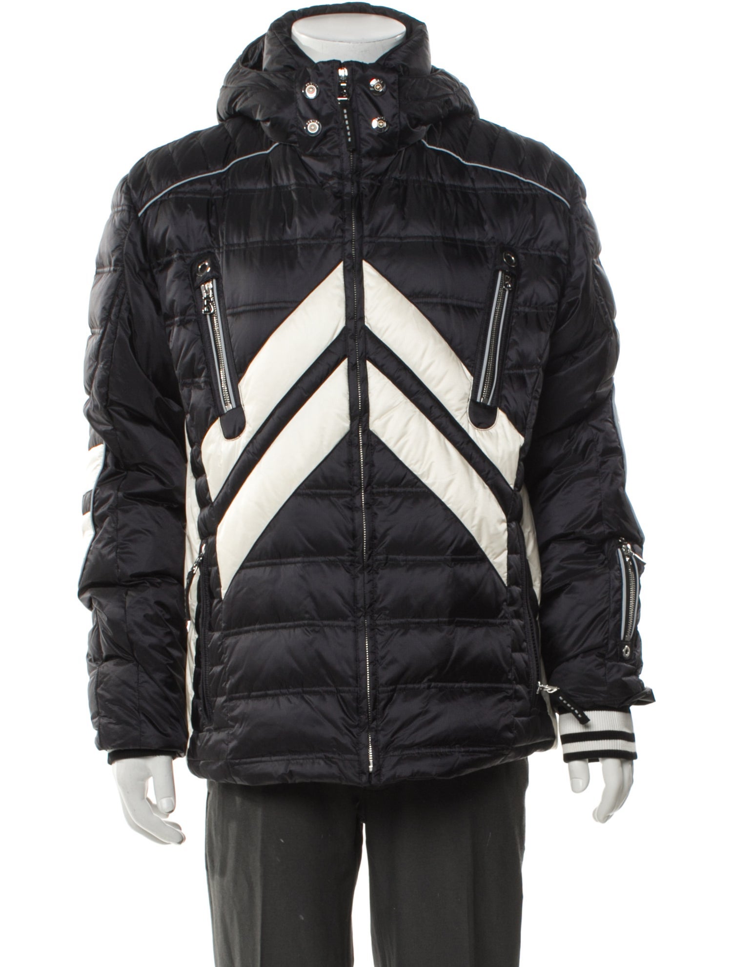 Bogner Graphic Print Puffer Coat
